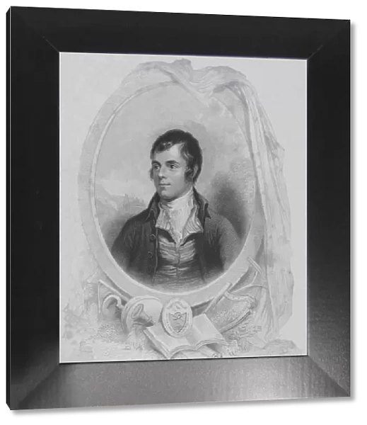 Robert Burns - Poet, 1840. Artist: John Rogers