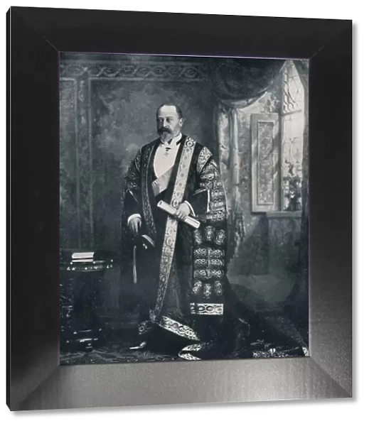 The Prince of Wales as a patron of the arts, 1896 (1911). Artist: W&D Downey