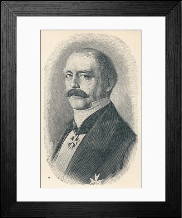 Framed Print : 2 - Otto Van Bismarck At Four Stages Of His Career, 1907 Framed Print : 2 - Otto Van Bismarck At Four Stages Of His Career, 1907