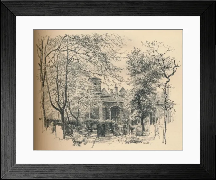 Framed Print : The Royal Chapel, Savoy Palace, 1902. Artist: Thomas Robert Way Framed Print : The Royal Chapel, Savoy Palace, 1902. Artist: Thomas Robert Way