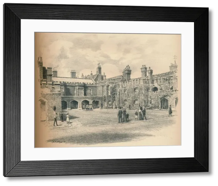Framed Print : Friary Court, St Jamess Palace, 1902. Artist: Thomas Robert Way Framed Print : Friary Court, St Jamess Palace, 1902. Artist: Thomas Robert Way