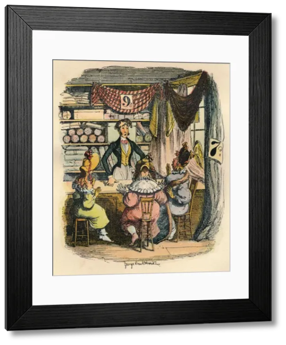 Framed Print : Horatio Sparkins, c1900. Artist: George Cruikshank Framed Print : Horatio Sparkins, c1900. Artist: George Cruikshank