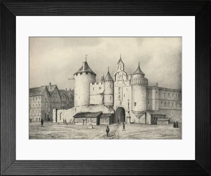 Framed Print : The Grand Chatelet, 1915 Framed Print : The Grand Chatelet, 1915