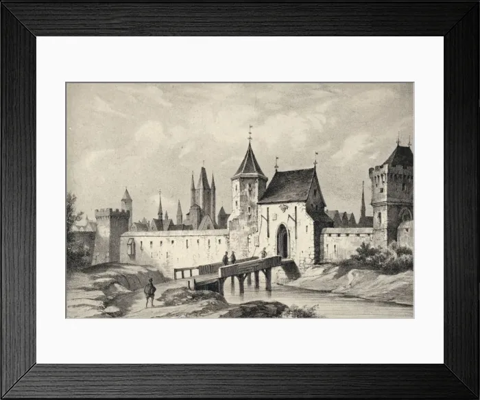 Framed Print : The Porte du Temple, 1915 Framed Print : The Porte du Temple, 1915