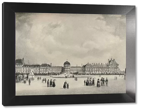 The Tuileries Palace from the Gardens, 1915