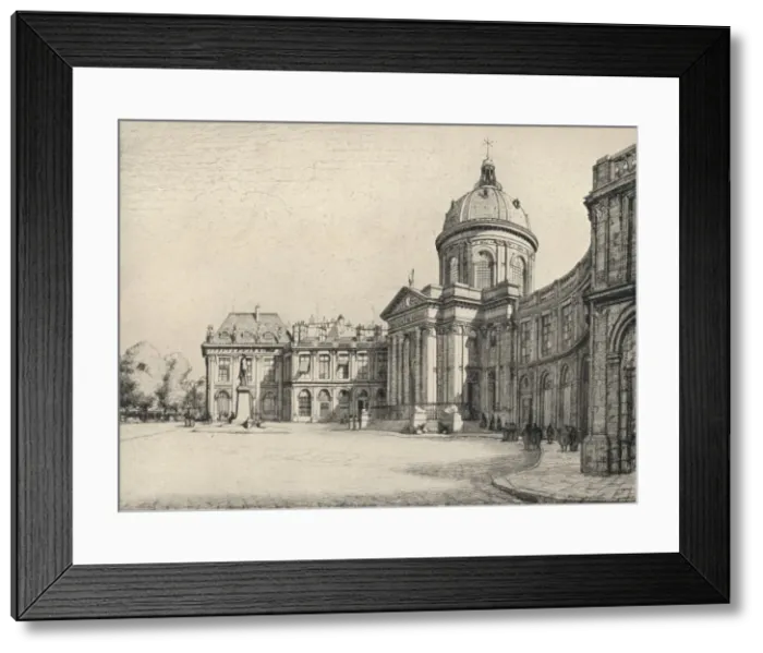 Framed Print : The Institut de France, 1915. Artist: Herman Armour Webster Framed Print : The Institut de France, 1915. Artist: Herman Armour Webster