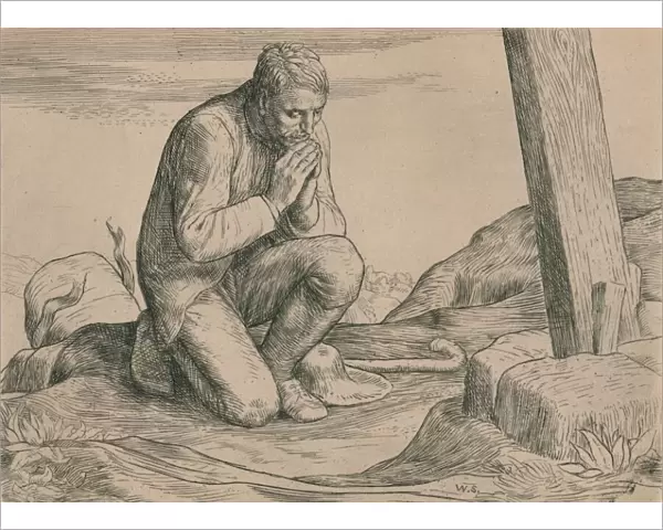 Christian Loses His Burden, c1916. Artist: William Strang