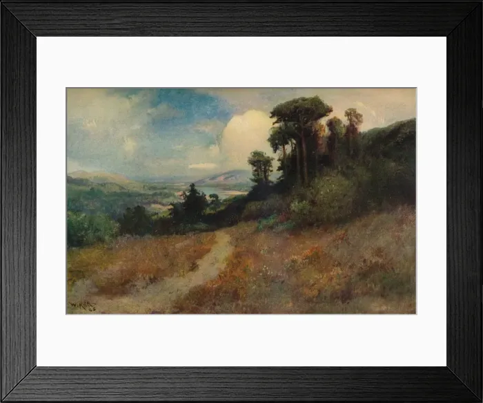 Framed Print : Near the Mouth of Russian River, Sonoma County, California, c1878. Artist: William Keith Framed Print : Near the Mouth of Russian River, Sonoma County, California, c1878. Artist: William Keith