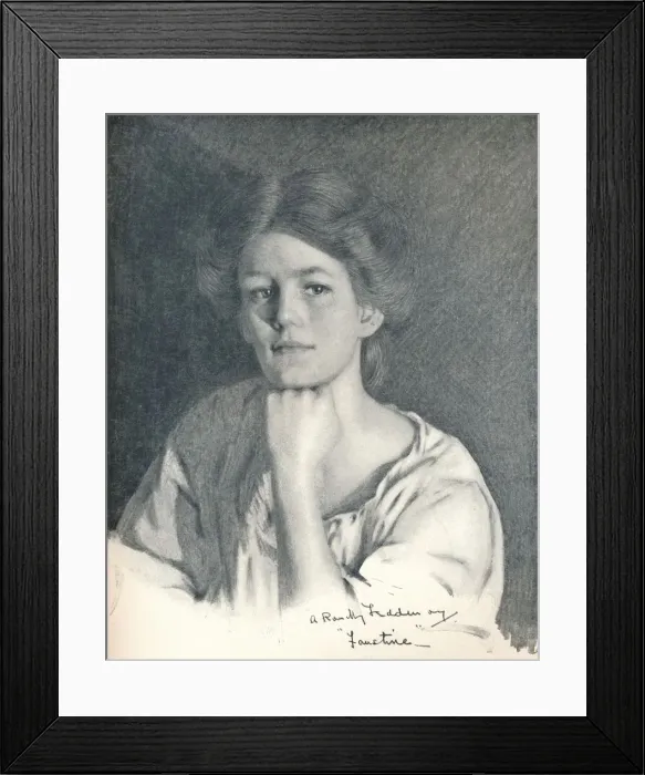 Framed Print : Faustine, c1900. Artist: Arthur Romilly Fedden Framed Print : Faustine, c1900. Artist: Arthur Romilly Fedden