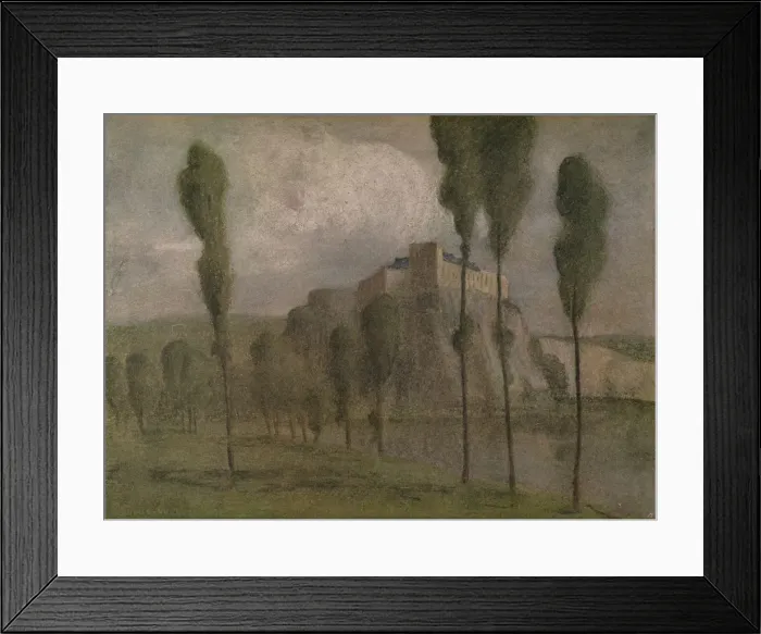 Framed Print : A Northern Castle, c1900. Artist: Isobelle Ann Dods-Withers Framed Print : A Northern Castle, c1900. Artist: Isobelle Ann Dods-Withers