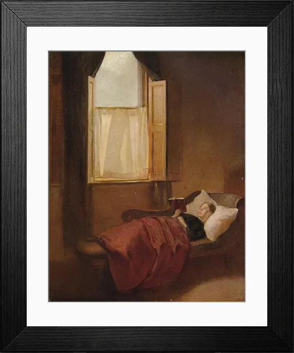 Framed Print : The Convalescent, c1900. Artist: Ambrose McEvoy Framed Print : The Convalescent, c1900. Artist: Ambrose McEvoy