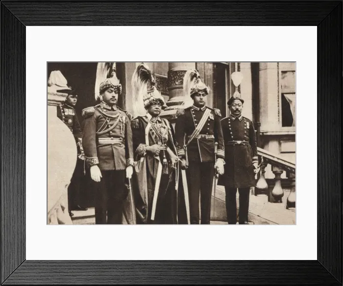 Framed Print : H. H the Maharaja Bhim Shum Shere Jung Bahadur Rana, 1937 Framed Print : H. H the Maharaja Bhim Shum Shere Jung Bahadur Rana, 1937