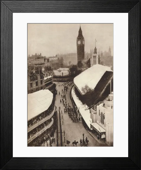 Framed Print : Nearing the Abbey, 1937 Framed Print : Nearing the Abbey, 1937