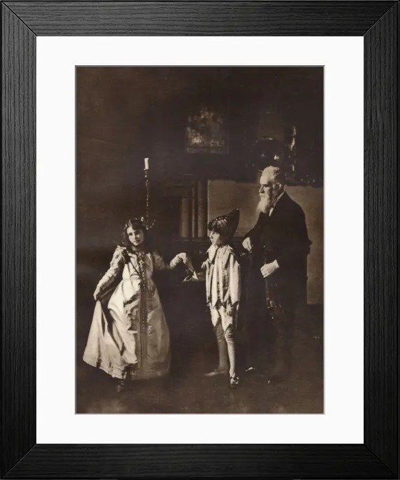 Framed Print : Elizabeth Angela Marguerite Bowes-Lyon, in a dance lesson with her brother, 1909 Framed Print : Elizabeth Angela Marguerite Bowes-Lyon, in a dance lesson with her brother, 1909