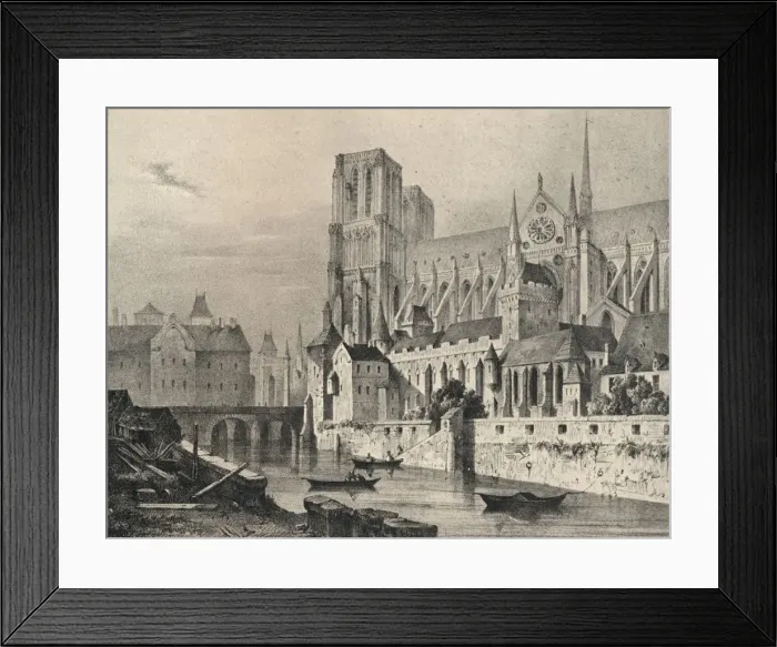 Framed Print : L Eveche, c1550-c1638 (1915) Framed Print : L Eveche, c1550-c1638 (1915)