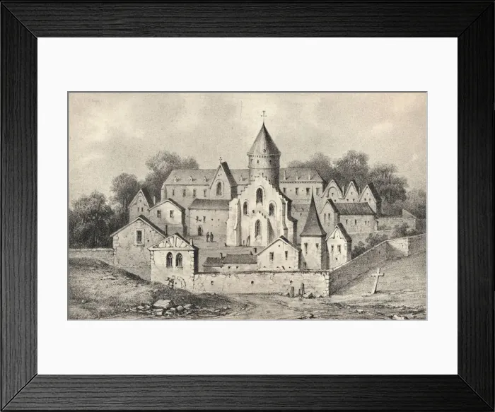 Framed Print : The Abbey of St Antoine des Champs, 1915 Framed Print : The Abbey of St Antoine des Champs, 1915
