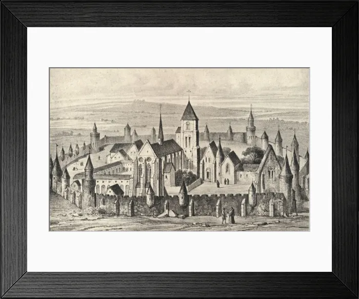 Framed Print : The Abbey of St Martin-des-Champs, 1915 Framed Print : The Abbey of St Martin-des-Champs, 1915
