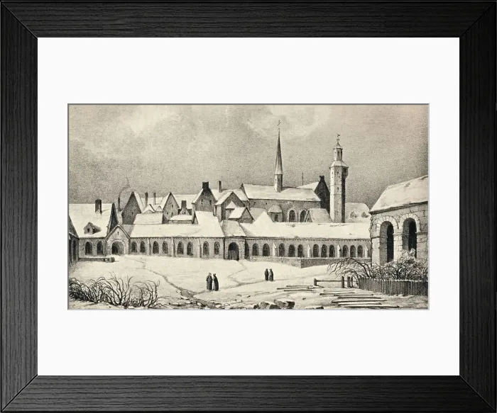 Framed Print : The Carthusian Abbey of Paris, 1915 Framed Print : The Carthusian Abbey of Paris, 1915