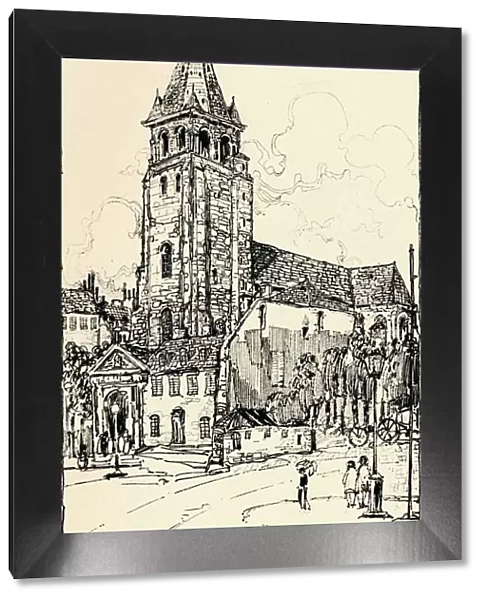 Church of St Germain-des-Pres, 1915. Artist: Jessie Marion King