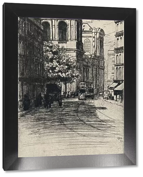 The Church of St Sulpice, 1915. Artist: Caroline Helena Armington
