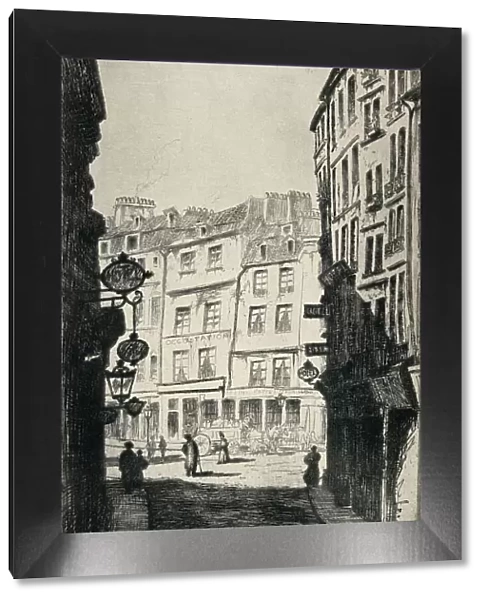 Rue de La Harpe, 1915. Artist: George T Plowman
