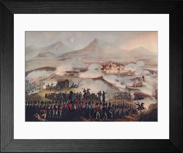 Framed Print : Battle of Toulouse, April 10 1814, 19th century (1909). Artist: Thomas Sutherland Framed Print : Battle of Toulouse, April 10 1814, 19th century (1909). Artist: Thomas Sutherland