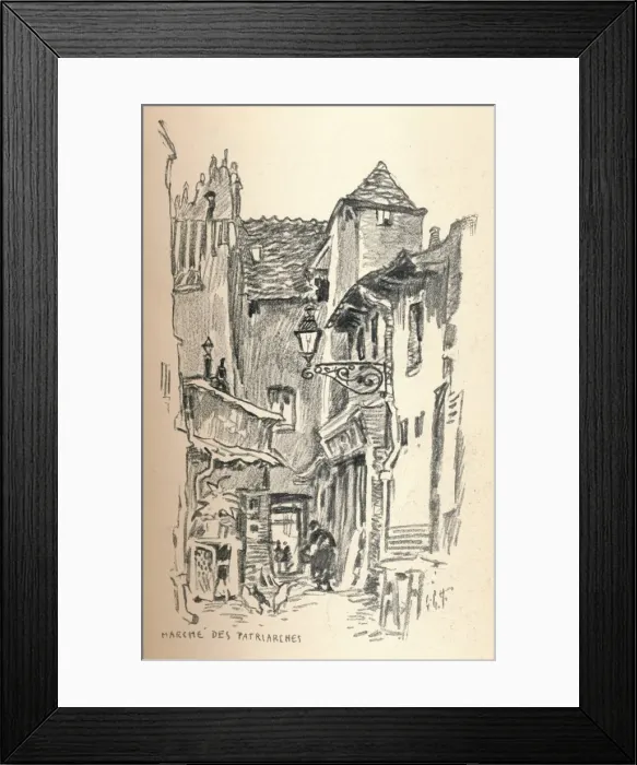 Framed Print : Passage des Patriarches, 1915. Artist: Lester George Hornby Framed Print : Passage des Patriarches, 1915. Artist: Lester George Hornby