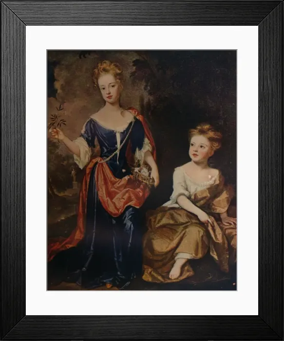 Framed Print : The Ladies Churchill, c18th century. Artist: Sir Godfrey Kneller