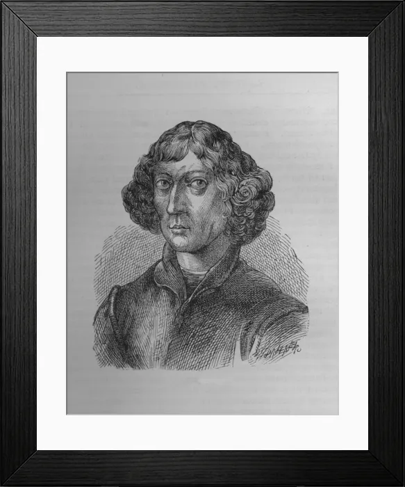 Framed Print : Nicolaus Copernicus, Polish mathematician and astronomer, 1894 Framed Print : Nicolaus Copernicus, Polish mathematician and astronomer, 1894