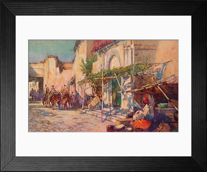 Framed Print : The Envoy, c1908. Artist: George Charles Haite Framed Print : The Envoy, c1908. Artist: George Charles Haite