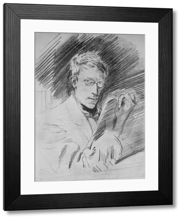 Framed Print : Portrait of the Artist, c1912 (1935). Artist: Ambrose McEvoy