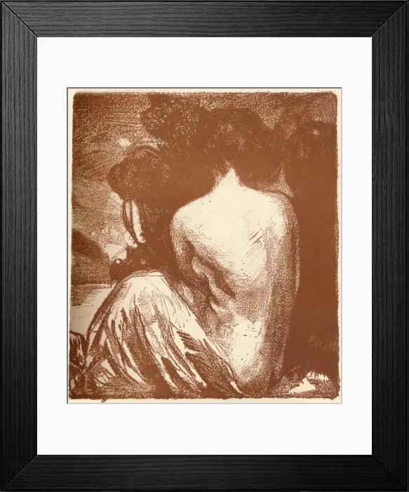 Framed Print : Meditation, c1914. Artist: William Alison Martin Framed Print : Meditation, c1914. Artist: William Alison Martin