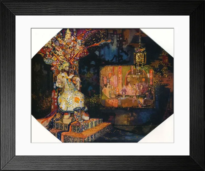 Framed Print : Wu-Sin-Yin The Great, c1914. Artists: George Sheringham, George Cochrane Hazelton Framed Print : Wu-Sin-Yin The Great, c1914. Artists: George Sheringham, George Cochrane Hazelton