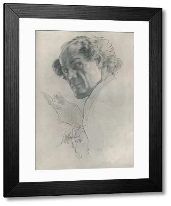Framed Print : Luigi, c1914. Artist: George Washington Lambert Framed Print : Luigi, c1914. Artist: George Washington Lambert