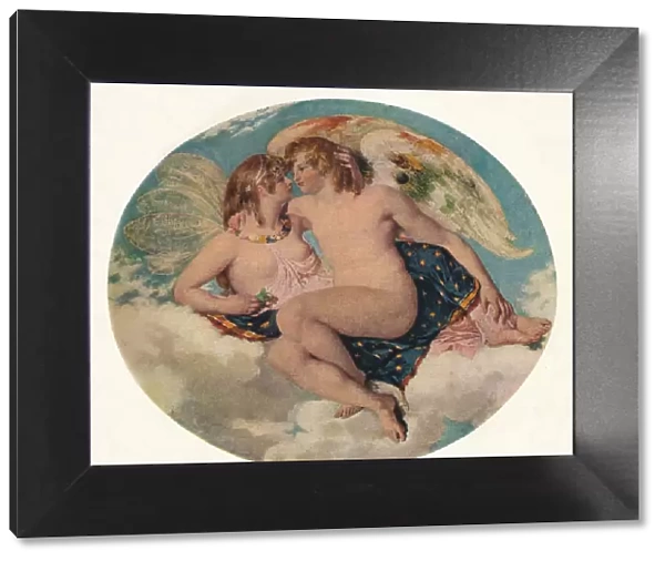 Cupid and Psyche, 19th century. Artist: William Etty