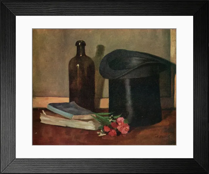 Framed Print : Nature Morte, 19th century. Artist: Edouard Manet Framed Print : Nature Morte, 19th century. Artist: Edouard Manet