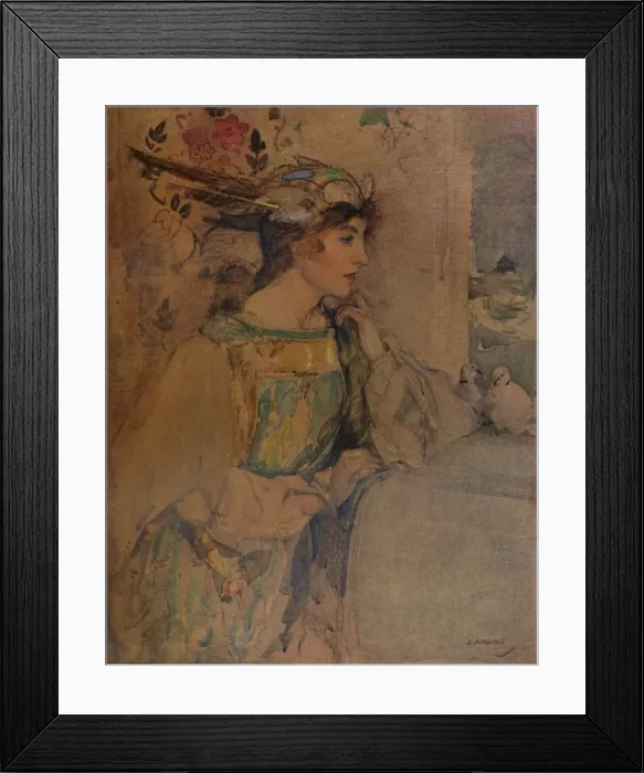 Framed Print : Eagerheart, c1900. Artist: Edward Arthur Walton Framed Print : Eagerheart, c1900. Artist: Edward Arthur Walton