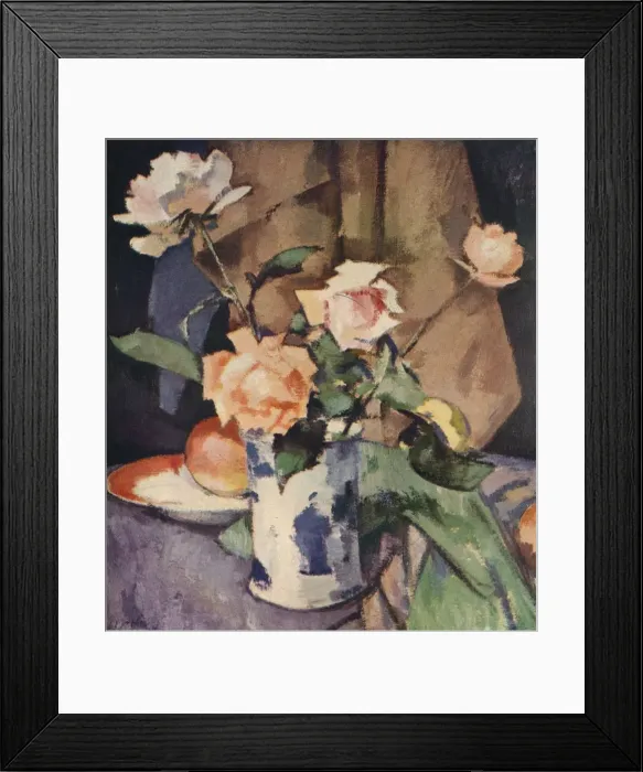 Framed Print : Still Life, c1900. Artist: Samuel John Peploe Framed Print : Still Life, c1900. Artist: Samuel John Peploe