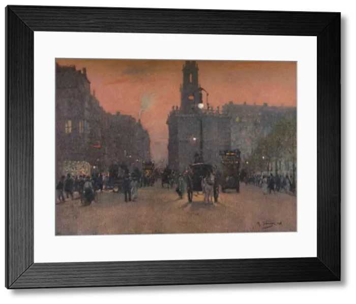 Framed Print : St. Mary-Le-Strand, c1909. Artist: Algernon Talmage Framed Print : St. Mary-Le-Strand, c1909. Artist: Algernon Talmage