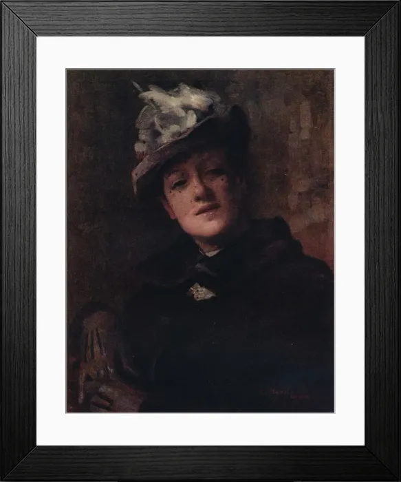 Framed Print : Philomene, c1890. Artist: Alexander Mann Framed Print : Philomene, c1890. Artist: Alexander Mann
