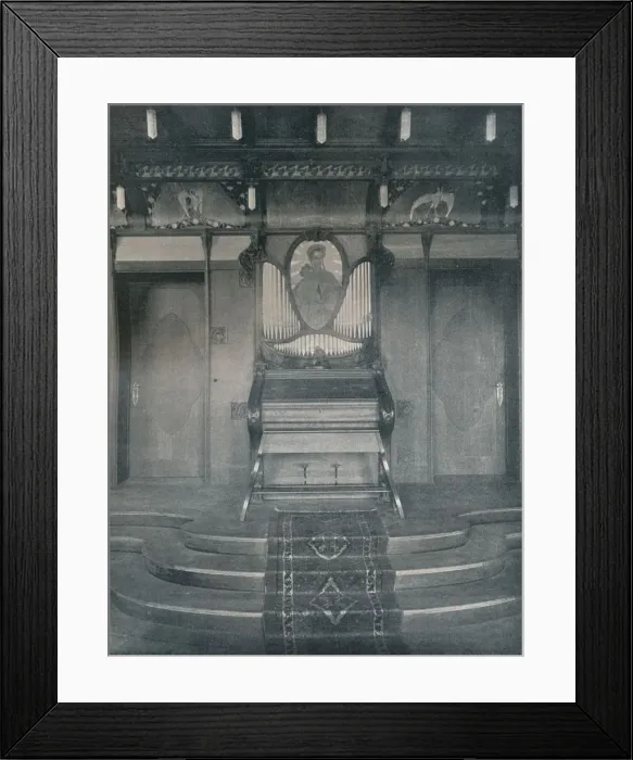 Framed Print : Decorations for a Music Room by Fritz Erler, c1899 Framed Print : Decorations for a Music Room by Fritz Erler, c1899