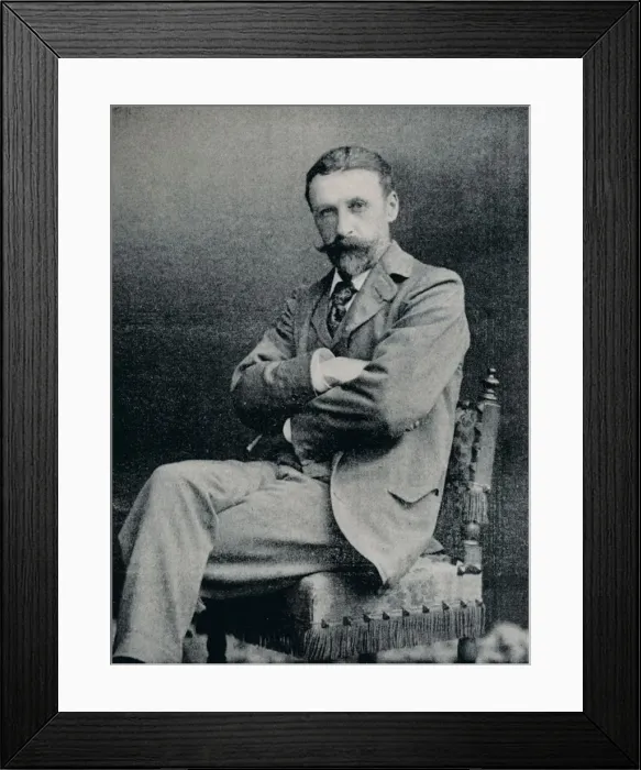 Framed Print : Emile Claus, from a photograph, c1899 Framed Print : Emile Claus, from a photograph, c1899