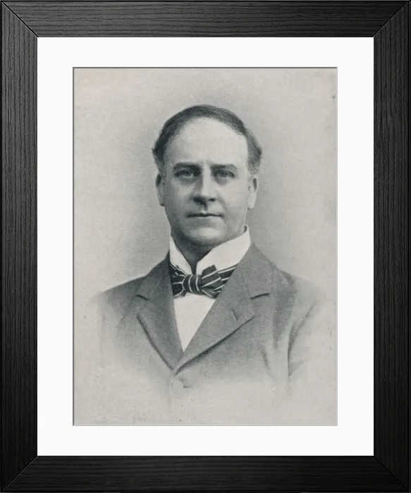 Framed Print : F. W. Pomeroy. From a photograph, c1898 Framed Print : F. W. Pomeroy. From a photograph, c1898