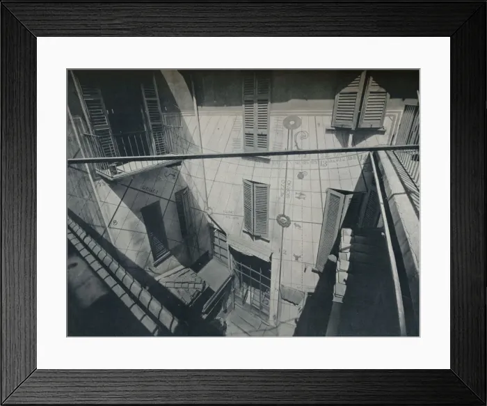 Framed Print : An old Sundial adapted by the Architect P. Portaluppi for the decoration of the walls of a courtyar Artists: Unknown, Piero Portaluppi Framed Print : An old Sundial adapted by the Architect P. Portaluppi for the decoration of the walls of a courtyar Artists: Unknown, Piero Portaluppi