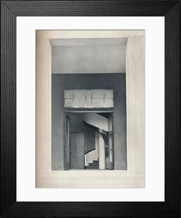 Framed Print : Italian interior by architects C. E. Rava and S. Larco, 1930. Artists: Unknown, Sebastiano Larco Framed Print : Italian interior by architects C. E. Rava and S. Larco, 1930. Artists: Unknown, Sebastiano Larco