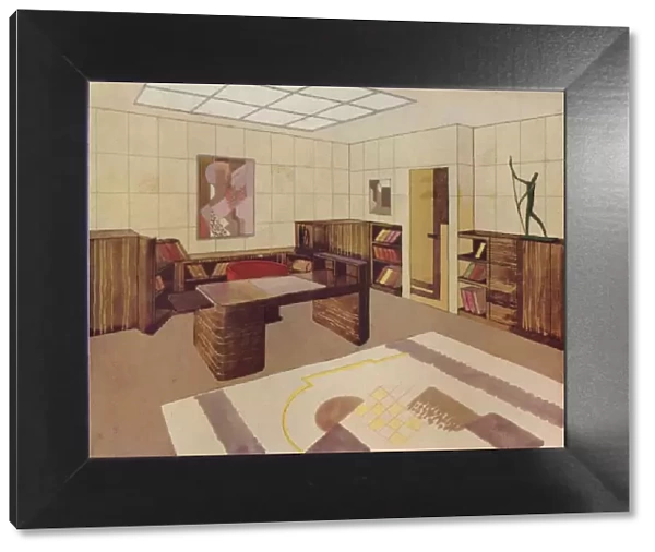Interior designed and executed by DIM (Decoration Interieure Moderne), c1930