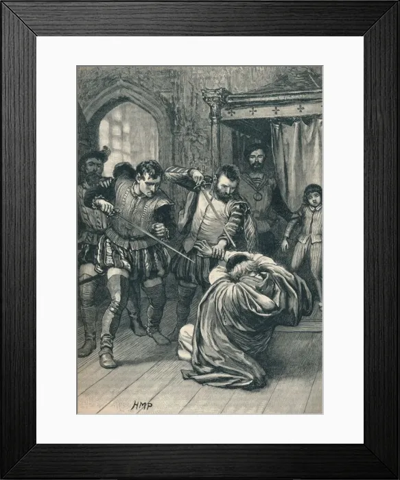 Framed Print : The assassination of Cardinal Beaton, 1546 (1905) Framed Print : The assassination of Cardinal Beaton, 1546 (1905)