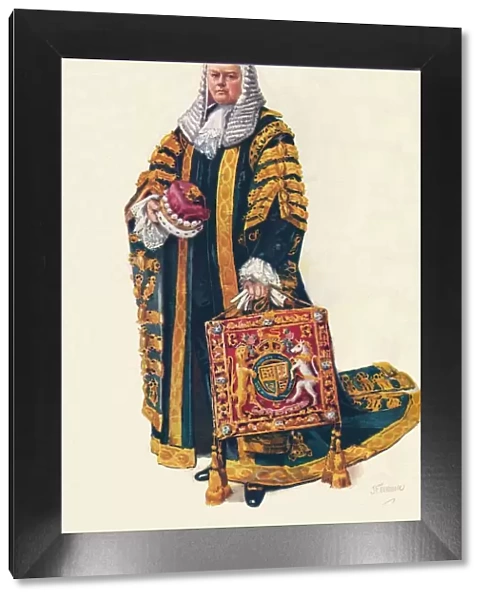 The Lord Chancellor In His Coronation Robes, 1937