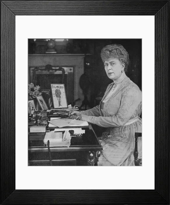 Framed Print : The Widowed Queen, 1936 Framed Print : The Widowed Queen, 1936