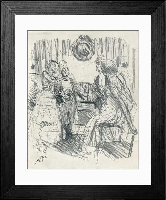 Framed Print : July 1915 - Stage One, c1920. Artist: Frederick Henry Townsend Framed Print : July 1915 - Stage One, c1920. Artist: Frederick Henry Townsend